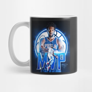 MVP Joel Embiid Philadelphia Sports Art Mug